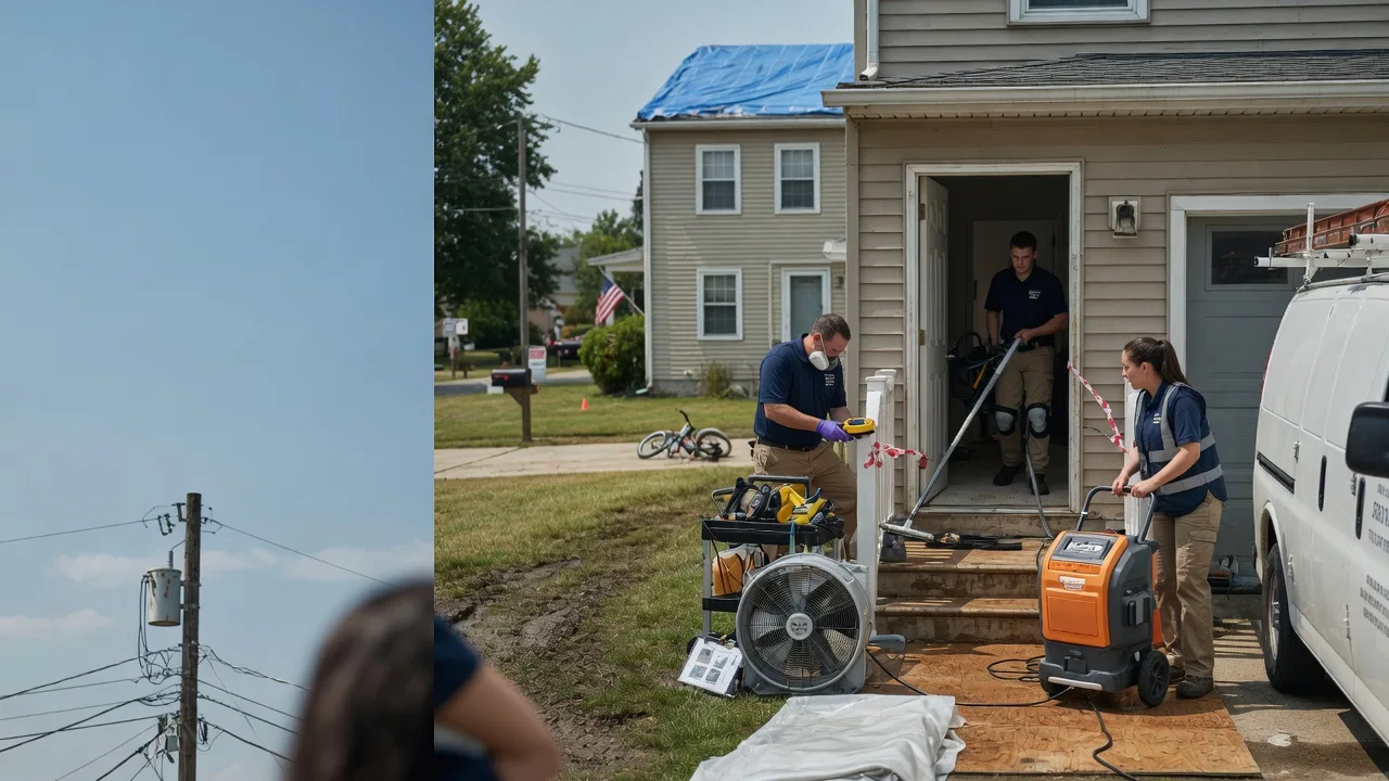 Water Damage Repair in Woodford, WI near me